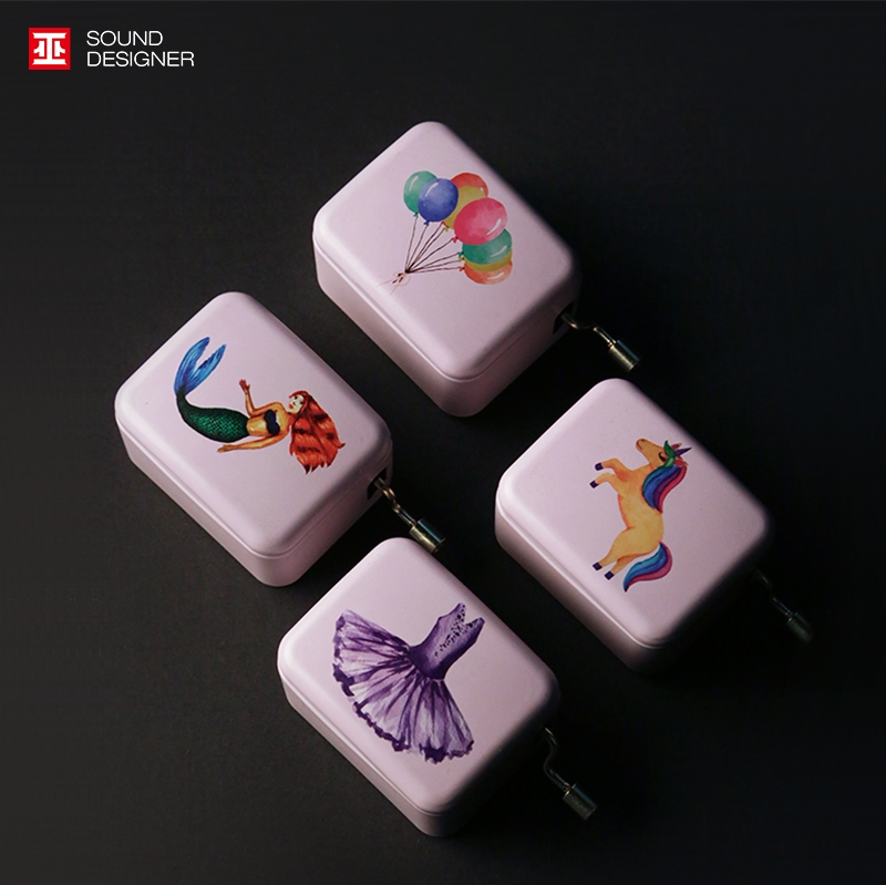 Witch Pandora Hands Music Box Quartet Series Giving Gifts to Children Innocence Cure Eight-Sound Box