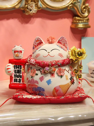 Lucky Cat креативная копилка магазин касса стойка открытия орнамент гостиная украшение дома новоселье новый подарок для дома