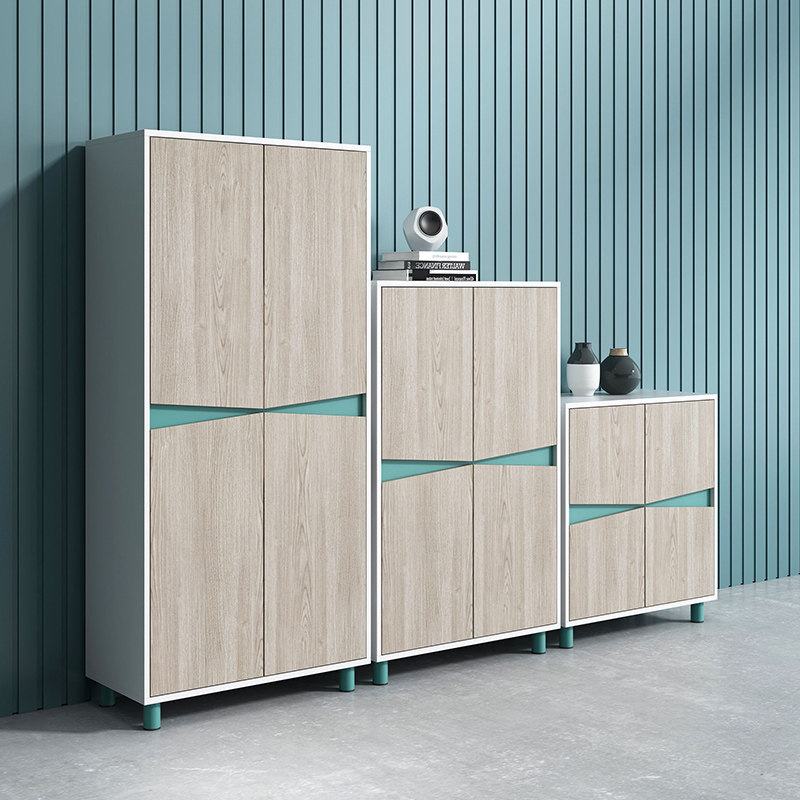 Office cabinet Information cabinet Wooden Combined Small Cabinet Office Furniture Storage storage Dwarf Cabinet Side Cabinet
