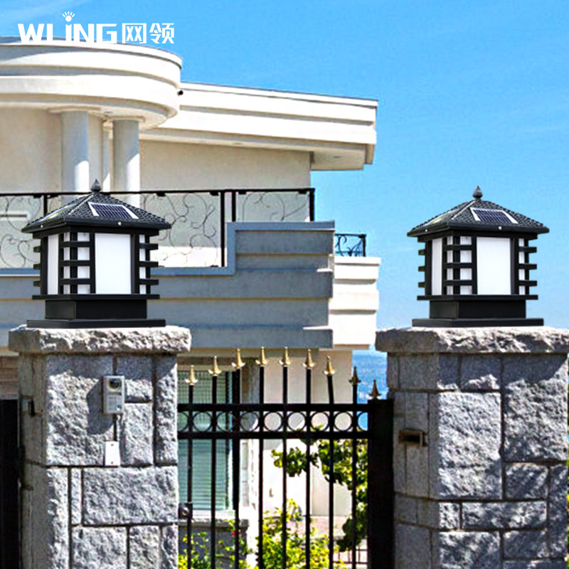 đèn năng lượng mặt trời trụ cổng Năng Lượng Mặt Trời Cột Đầu Đèn Chống Nước Cửa Bài Cổng Tường Cửa Đầu Đèn Ngoài Trời Nhà Sân Vườn Biệt Thự Sân Đèn đèn trụ cổng năng lượng mặt trời giá rẻ giá đèn trụ cổng năng lượng mặt trời