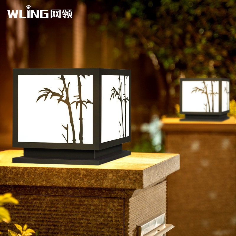 đèn trụ cổng năng lượng Hiện Đại Năng Lượng Mặt Trời Cột Trụ Đèn Ngoài Trời Chống Nước Điện Cổng Bài Đèn Ngoài Trời Sân Vườn Biệt Thự Cổng Đèn Tường đèn trụ cổng tròn năng lượng mặt trời giá đèn trụ cổng năng lượng mặt trời