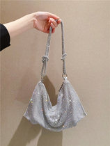 Full Drill Pack 2022 New Tide Dinners Hand Inlaid Drills Full Drill Armpit Handbag Water Drill Bag Advanced Sense Single Shoulder