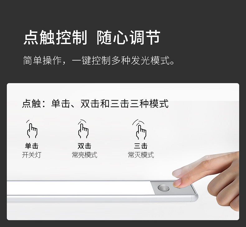 小米生态链 ezvalo几光 智能无线感应灯 无极调光 图9