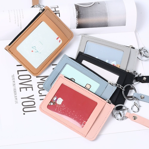Картхолдер, маленькая ультратонкая сумка через плечо, маленький вместительный и большой бумажник, милый комплект, кошелек, ключница, брелок, Южная Корея