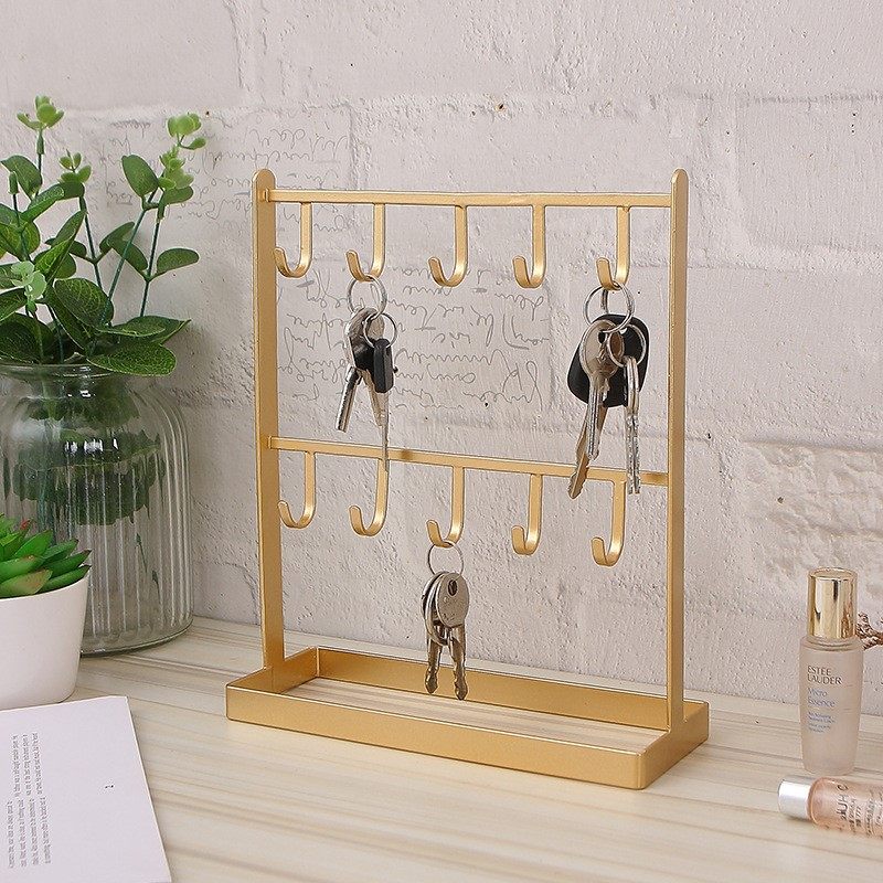 Genguan Key Containing Swing in door Entry entrance Entrance Key Shelf Living Room Doorway Hooks Desktop Creativity