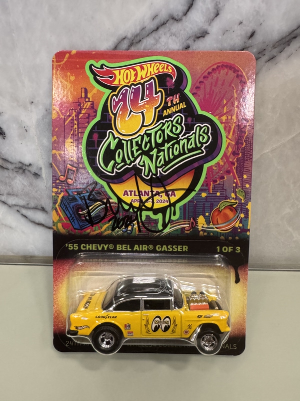 Hot Wheels Rlc 1/64 24Th Collector's Show Moon Eye Gasser Chevrolet Drag Race