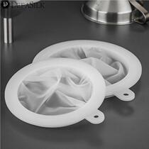 Ultra-fine soy milk filter household traditional Chinese medicine oil residue boiling water home-brewed liquor wine filter artifact bean berry