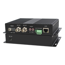 Fengqing Uncompressed 1-way 2-way single and bidirectional HD 3G-SDI high-definition optical transceiver 100M network two-way stereo audio RS485 232 serial port data 1080P