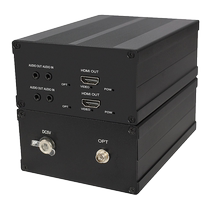Seal Uncompressed 2 Way HDMI High Definition Video Optical Transmitter 2-way 3 5mm Audio 1080P60Hz or 1-way Two-Way DVI Optical Transceiver Extender support ED