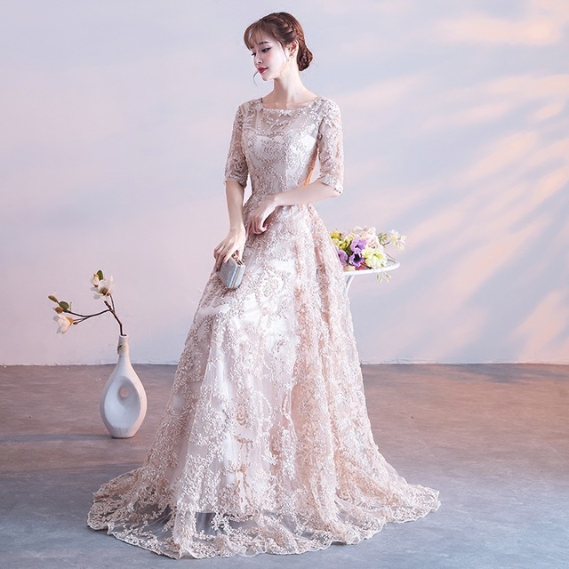 Long dress, fitted, 2023 collection Long dress, fitted, 2023 collection
