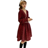 Летнее рождественское демисезонное платье