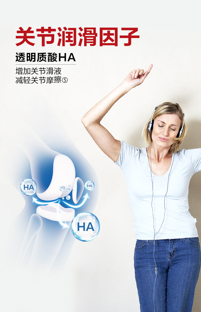 美国产 维骨力MoveFree 红盒软骨素 80粒 关节疼首选 图8