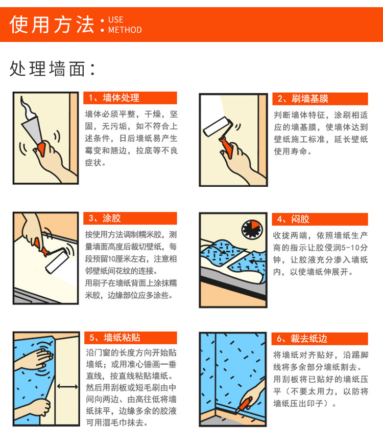 壁紙膠嘉力豐糯米膠免調基膜防潮防黴牆面處理通用家用壁紙膠水