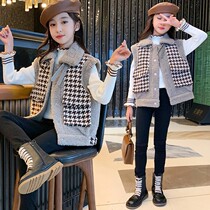 Britains next like girl Machia Autumn Winter outside wearing 2021 new childrens thousands of birdies