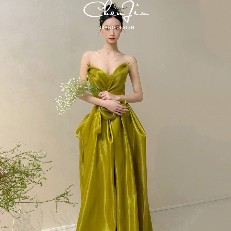Evening Dress 2026 New Product High-End Design Host Performance Art Exam Party Light Luxury Style High-End Dress