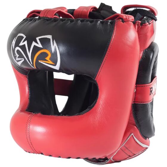 Rival Boxing Rhgfs3 Boxing Helmet for Adults and Children, Sanda, Muay Thai Training, Crossbar Nose Guard and Head Protection