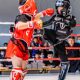 Children's Boxing Protective Gear Set, Martial Arts and Fighting Protection, Complete Set of Children's Practical Training, Head Protection, Chest Protection, Fighting