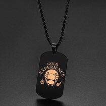 Anime necklace JOJOs wonderful adventure around Immortal Diamond two-dimensional metal pendant pendant for men and women