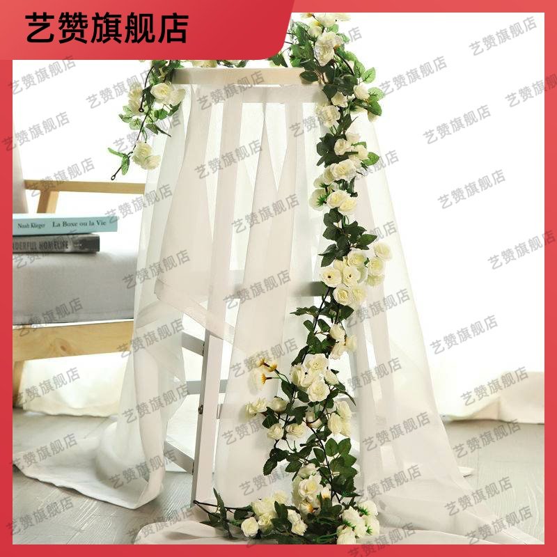 Yizan rattan decorative flower indoor leaves fake leaves creative tree strip fake vine scene layout tree vine top