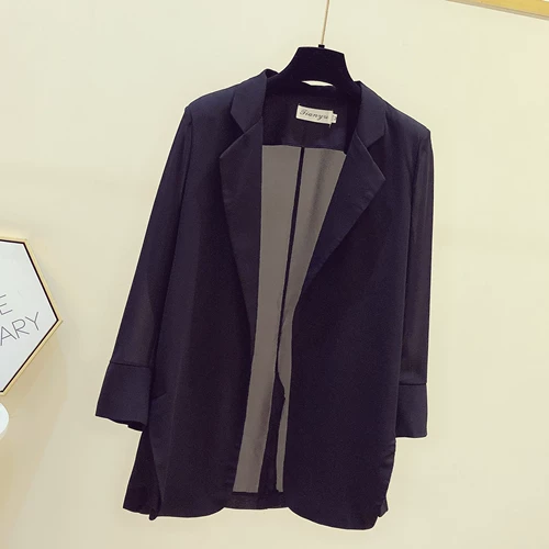 Шифоновый летний пиджак классического кроя, одежда для защиты от солнца для отдыха, кардиган, в корейском стиле