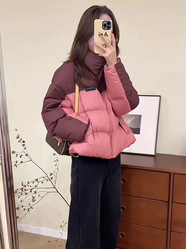 Зимний пуховик, утепленная куртка для отдыха, коллекция 2023, в корейском стиле