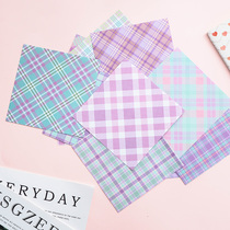 Xi translation stationery hand account sticker Handbook sticker background sticker decoration cute girl heart ins Wind can write grid material paper diy base paper Net red pattern border sticker