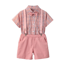 Flower boy boy dress suit childrens clothing handsome suit small host piano performance suit boy handsome suit