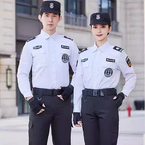 Летний лонгслив, униформа, белый комбинезон для отеля, комплект