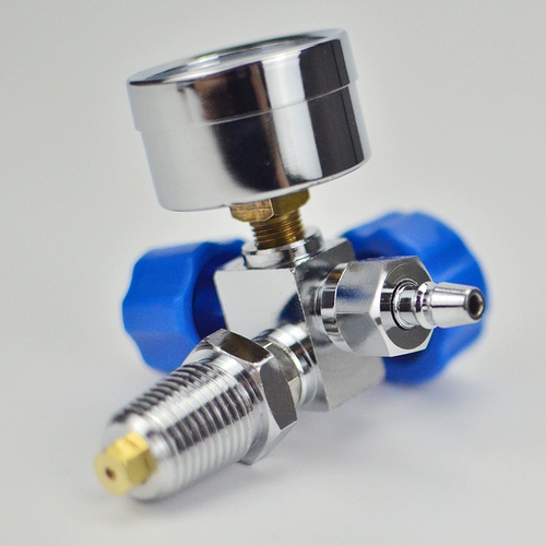 Медицинский кислородный цилиндр кислородного измерителя Размер поверхностного клапана клапана домохозяйственного давления клапана Dy-2 клапан интерфейса