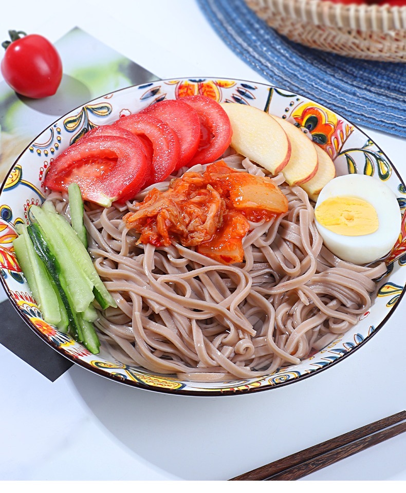 荞麦面全麦芥麦纯粗杂粮美味挂面