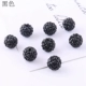 Черные 10 алмазных шариков диаметром 10 мм.
