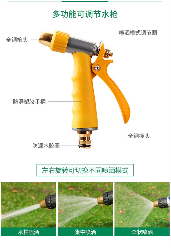 Đặt tiếp đất phích cắm nước lấy nước khớp nối tiếp nước van ống cấp nước làm vườn sáu điểm tưới cỏ đường ống thoát nước ngoài trời - Nguồn cung cấp vườn