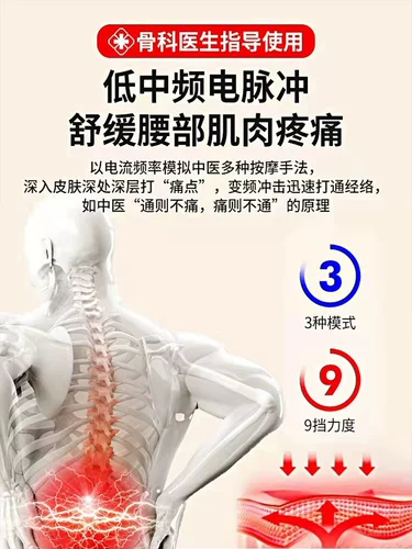 Квада поясничная дисковая терапия прибор Массаж Прибор Тератор активатор среднечастотный терапия импульсной терапии боли в спине артефакт