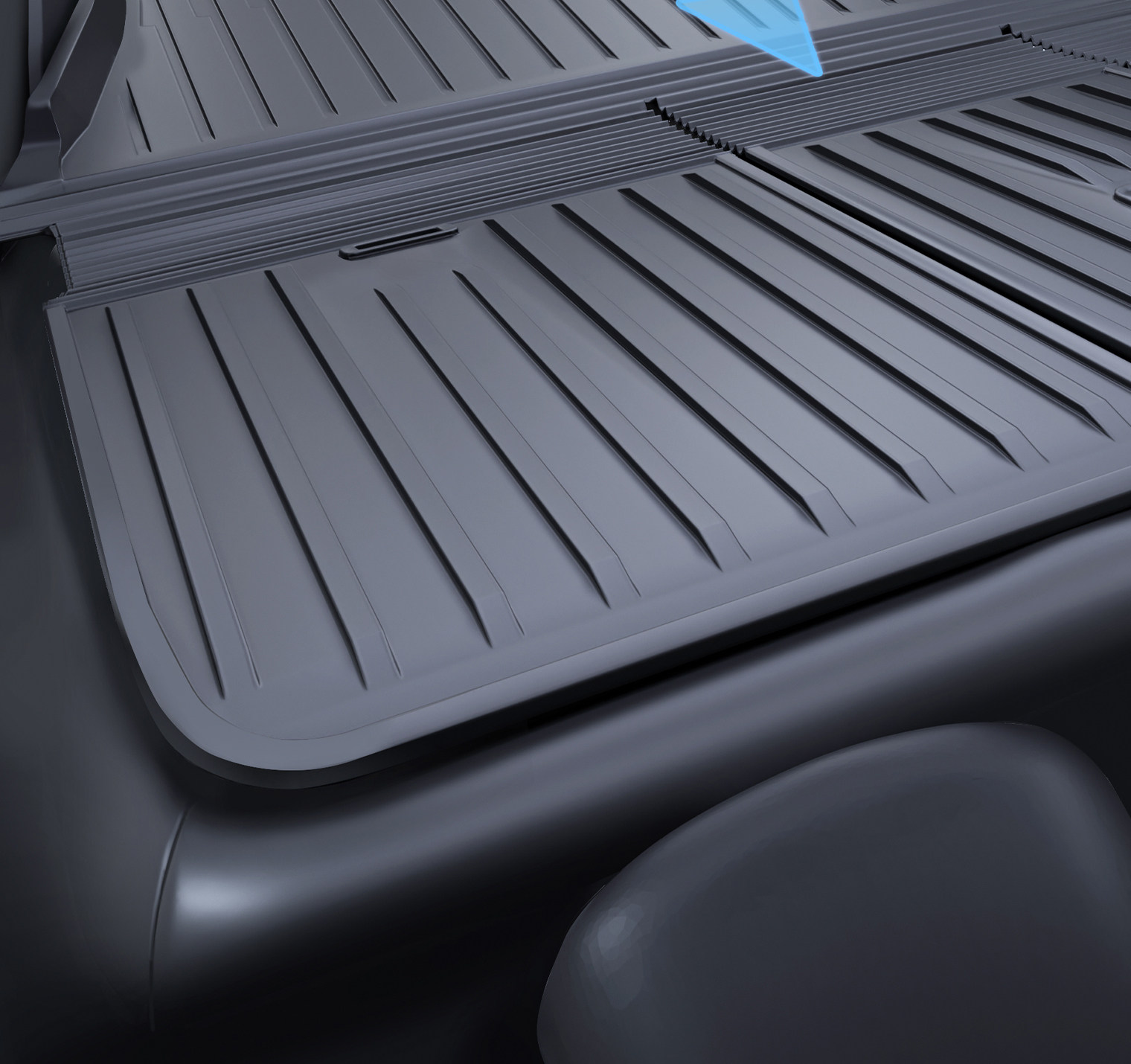 Suitable for the Updated Version of Tesla Model Y Trunk Mat, Tpe Front and Rear Trunk Mats, Modified Interior Accessories Wholesale
