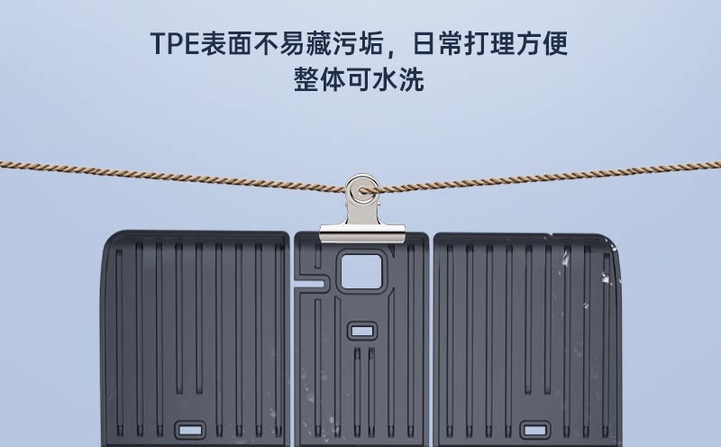 Suitable for the Updated Version of Tesla Model Y Trunk Mat, Tpe Front and Rear Trunk Mats, Modified Interior Accessories Wholesale