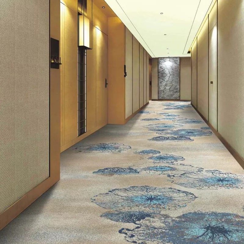 Hotel carpet room special carpet large area full shop hotel corridor whole shop project carpet can be installed on site