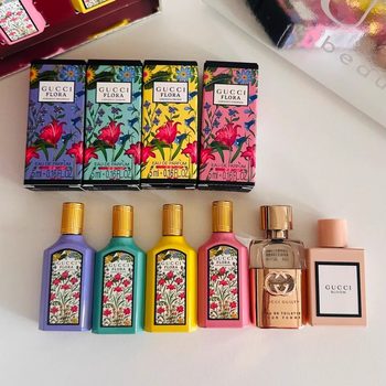Good Q! Gucci Mini Perfume Sample Collection: Sinful Love Men's Perfume, Floral Dream Vanilla Orchid