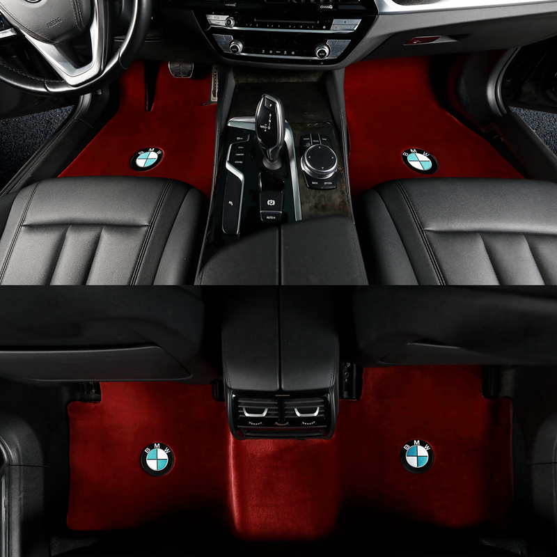 BMW 525li floor mat 5 series 520li 7 series 740li X5 X7 X6 X3 3 series GT wool blanket floor mat
