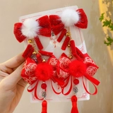 Аксессуар для волос с бантиком, детская заколка для волос, ханьфу, детские шпильки для волос, китайский стиль