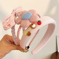 1#розовый обруч для волос цветов [три наряда]