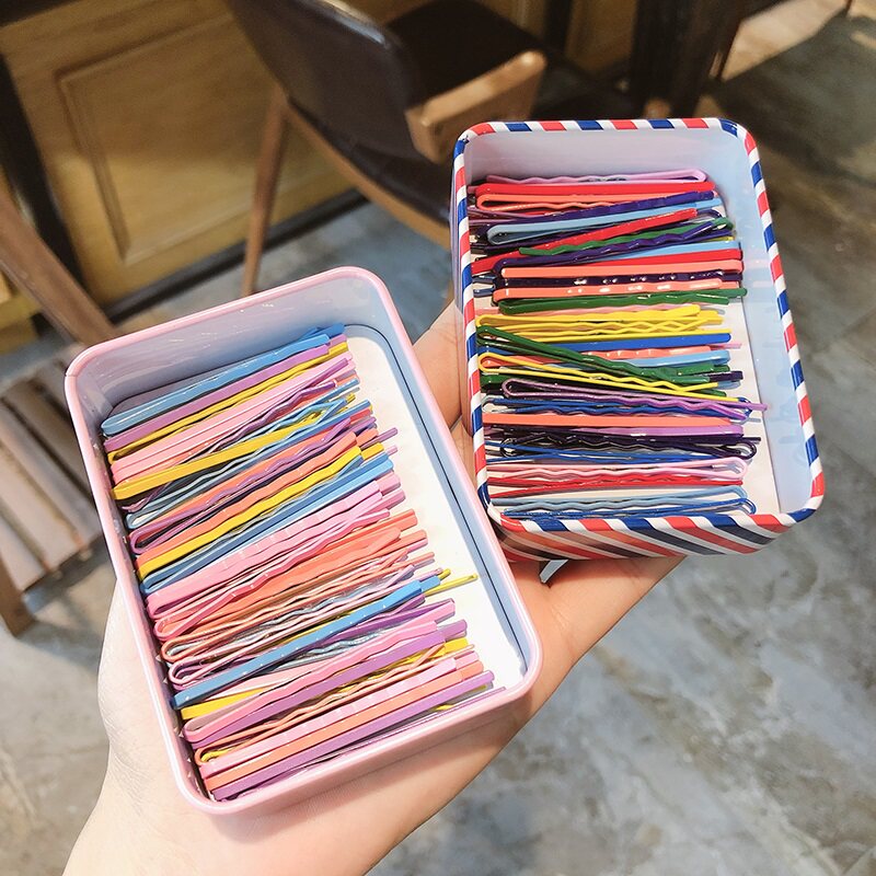 Cute Colorful Hair Clip Women South Korea Ins Nets Red Girl Side Clip Hairpin Clip Clip Clip Head Decorated With Sea Clip Children Hair Accessories