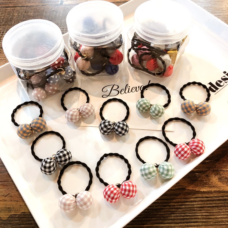Children's hair Circle Lovely not to Hurt Hair baby Zao Chirp Leather Fascia Korean Version Girl Zhair Small Rubber Band Hair Ring