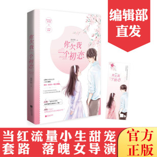 超甜娱乐圈宠文 颜值爆表女导演VS小鲜肉男神 晋江 正版 都市甜宠小说 墨西柯 给你一点点甜 官方自营 你欠我一个初恋