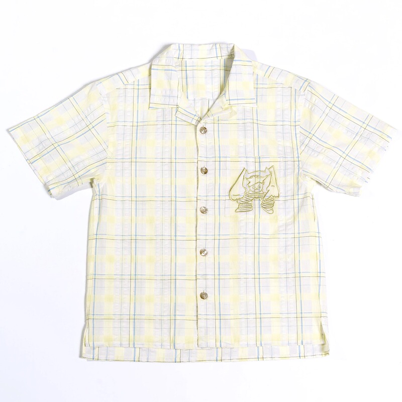 Yan L. Pissed Off Boy Embroidered Shirt