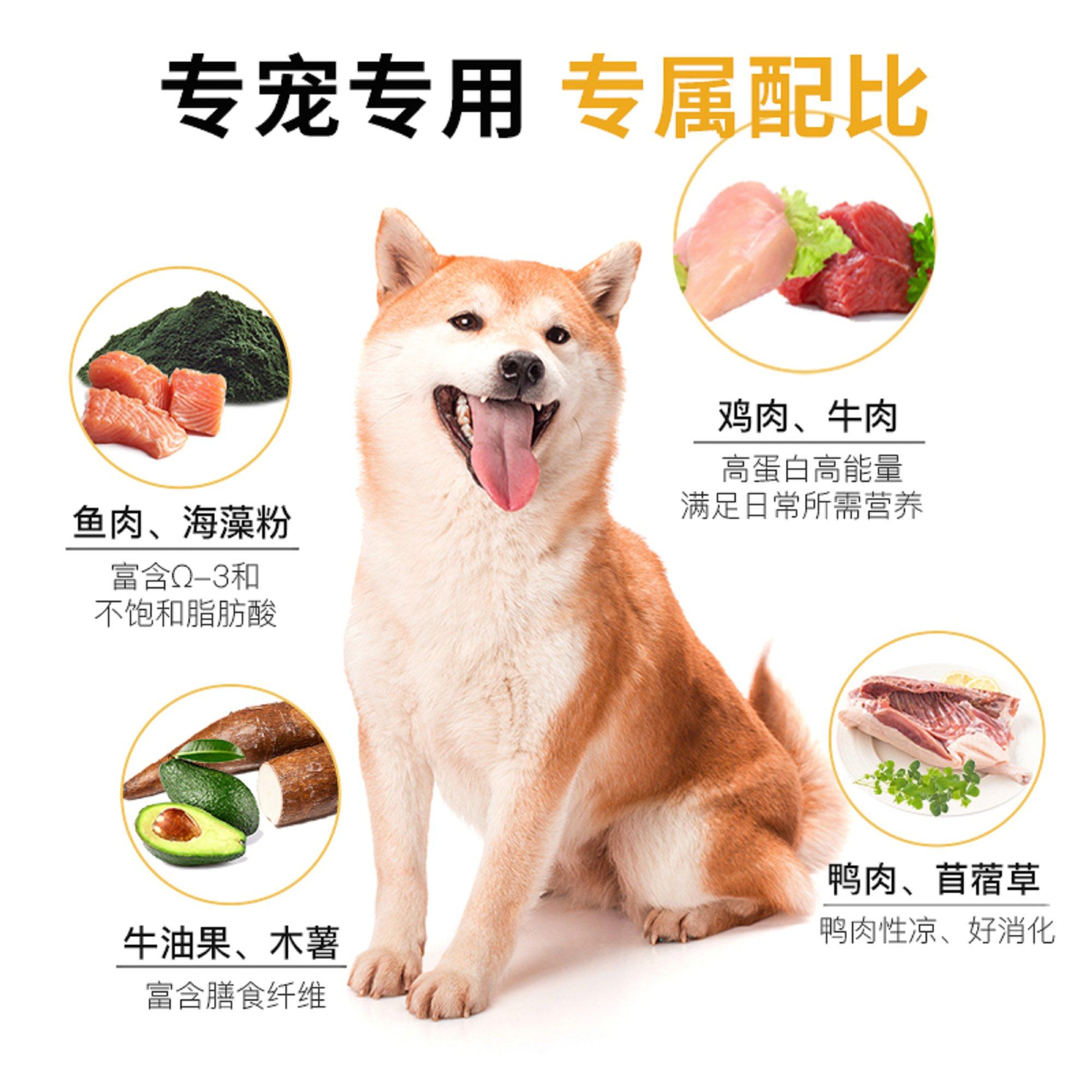 Papa Wang's Special Shiba Inu Full-Price Dog Food Nutritional Milk Cake for Puppies, Adult Dogs and Medium-Sized Dogs Exclusive Formula Food 2.5kg