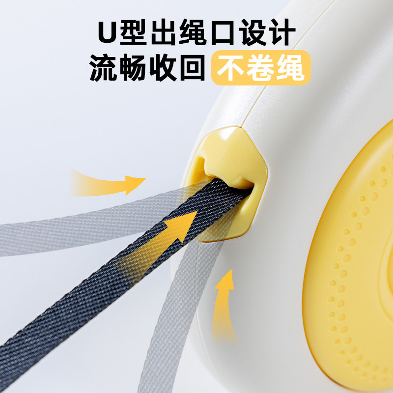 Wang Daddy's Pet Dog Leash, Automatic Retractable Dog Leash, Anti-Shock, Suitable for Bichon Frise, Corgi, and Golden Retriever, Outdoor Essential