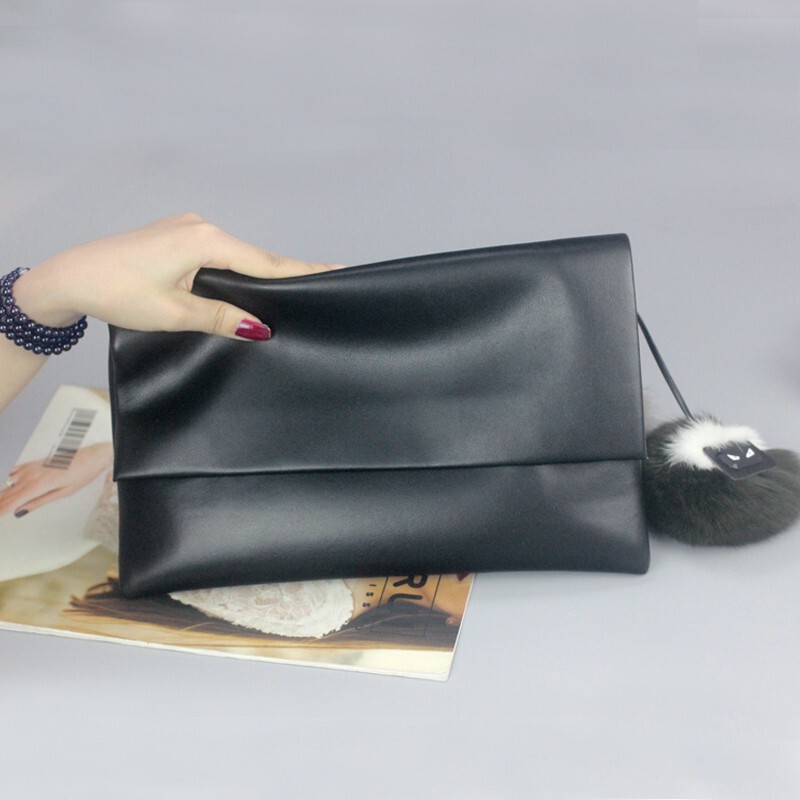 High-End Exquisite Women's Genuine Leather Clutch Bag, New 2026 Style, Elegant Envelope Clutch, Handbag, Crossbody Bag