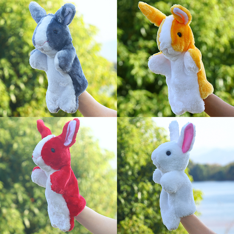Cartoon Animal Handle Pluggy Toy Gloves Doll Kindergarten Show Storytelling FingerFinger Doll Doll Doll Doll Doll