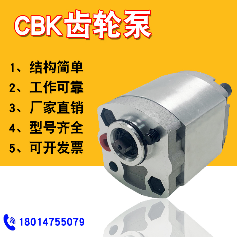 CBK gear pump CBK-F2 1 F2 5 3 2 4 8 6 8 7 Lift power unit micro gear pump
