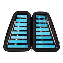 Kindergarten carillon primary school students C key 16-tone childrens Orff percussion instrument aluminum plate piano steel plate xylophone